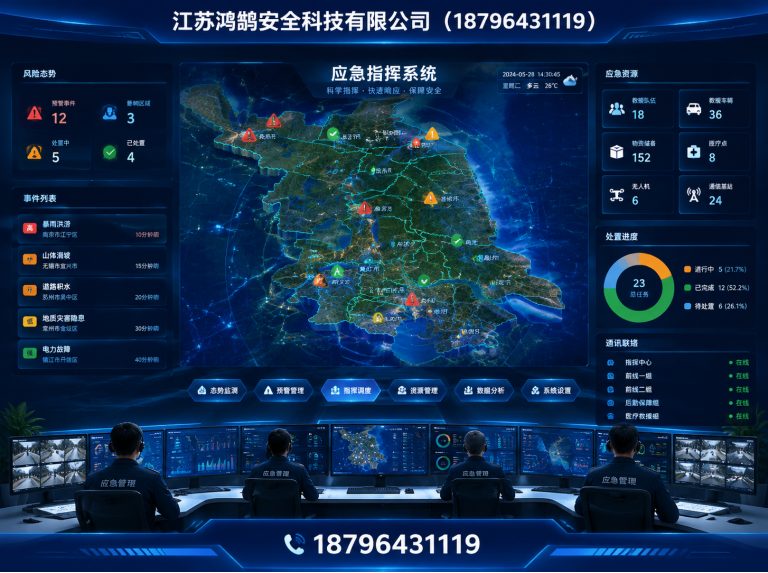 阳泉消防通信指挥展示图