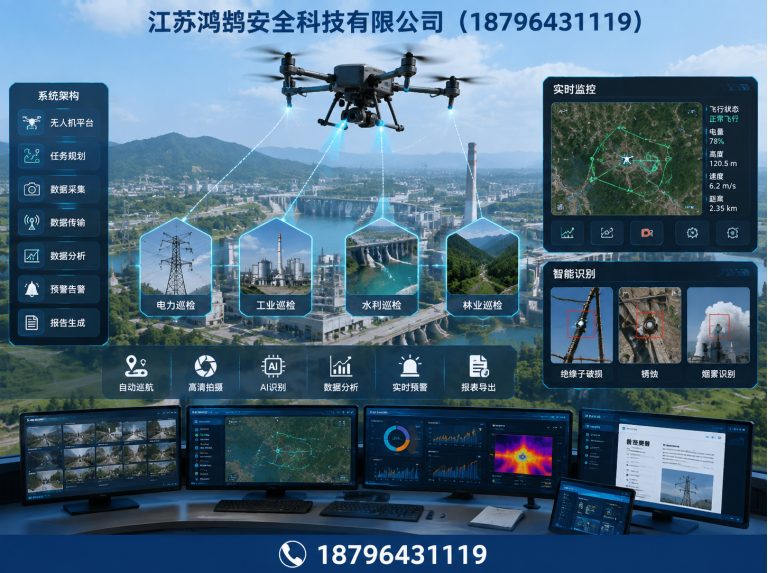 阳泉无人机巡检系统展示图