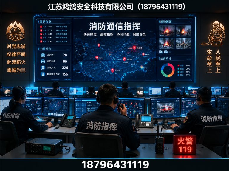 阳泉智慧消防系统展示图